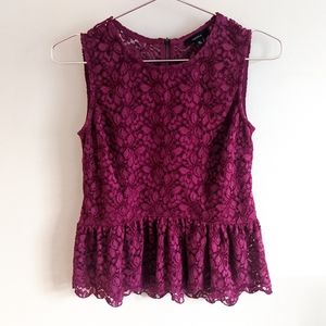 🖤SALE🖤 Aritzia Lace Peplum Top